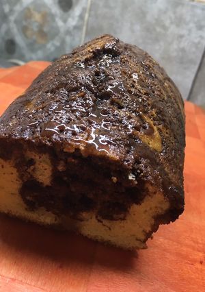 Una foto de Budín marmolado 🍫