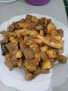 Foto resep Sambel goreng ati ampela kentang