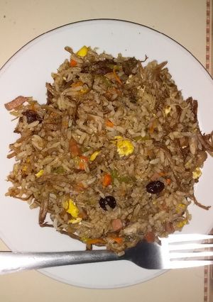 Una foto de Arroz frito