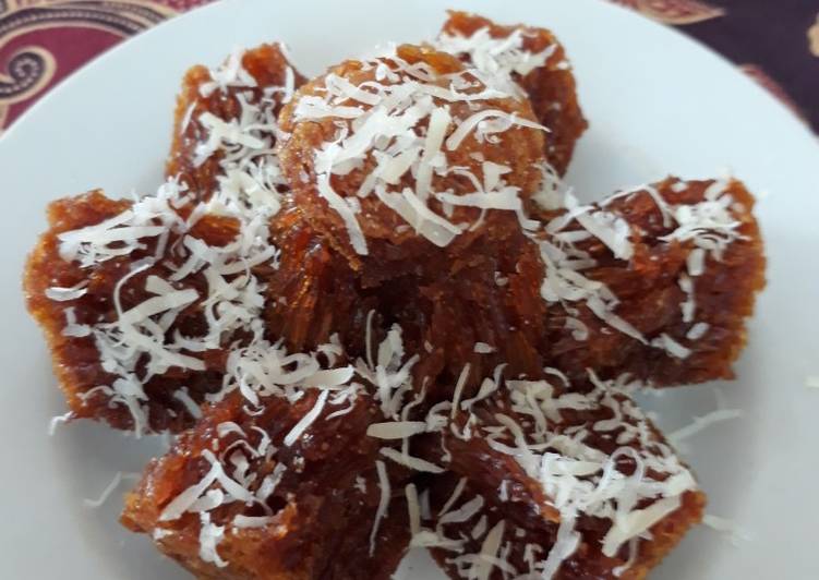 Resep Kue karamel bunga, Enak