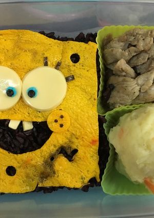 รูปของ Spongebob Bento