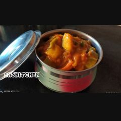 A picture of Mango Thithipu/Mango Sweet Pachadi.