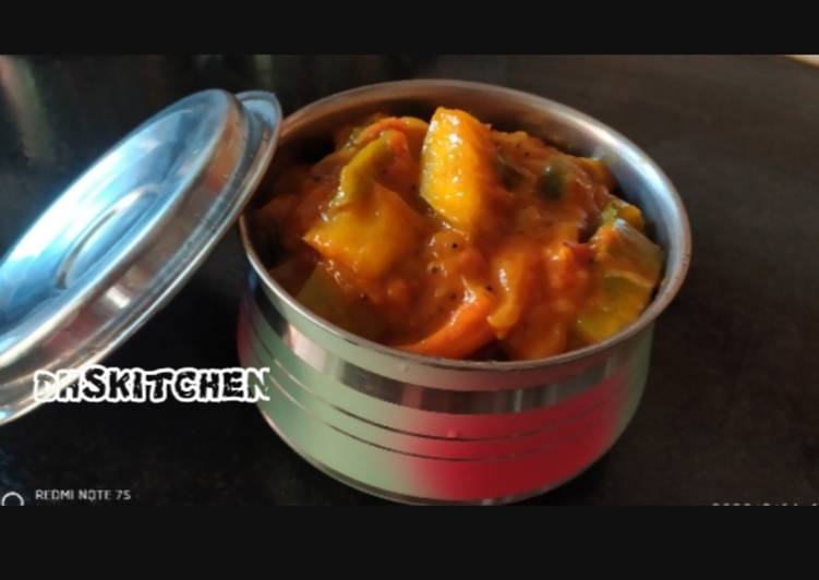 Easiest Way to Prepare Ultimate Mango Thithipu/Mango Sweet Pachadi