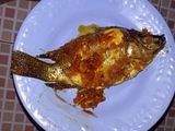 Mujair bumbu merah simple