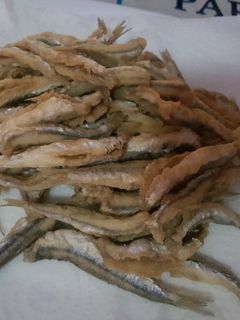 Una foto de Boquerones fritos