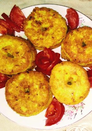 عکسی از دستور کوکوسیب زمینی دوناتی