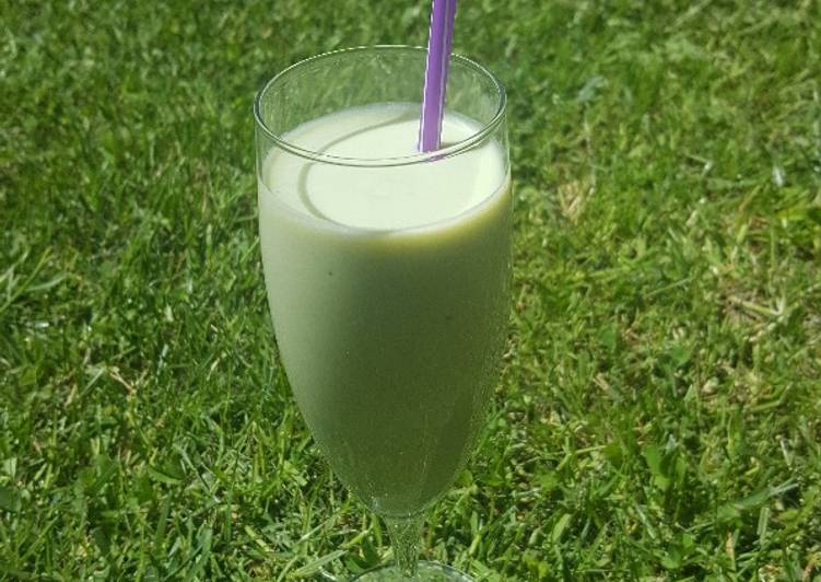 Smoothie à l'avocat version sucrée