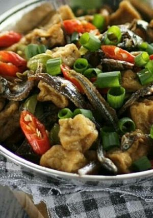 Foto resep Oseng tahu teri pete