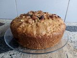 Torta de Navidad rellena con dulce de leche