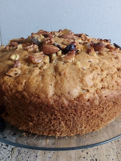 Una foto de Torta de Navidad rellena con dulce de leche