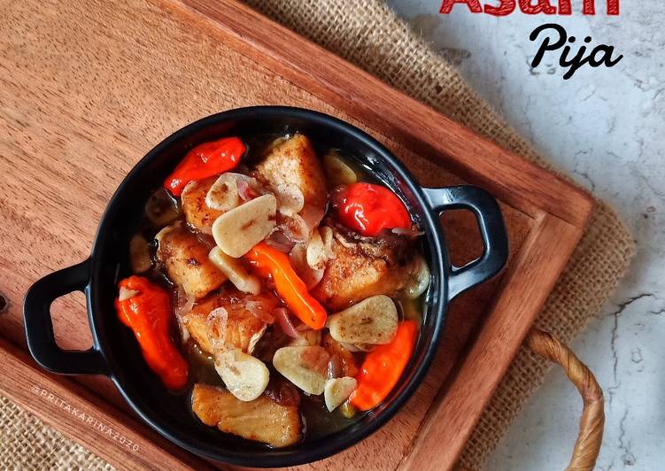 Resep masakan Asam Pija | Cara Masak Asam Pija Yang Enak Dan Lezat