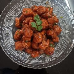 Soya chilli 🌶 A picture of Soya chilli 🌶.
