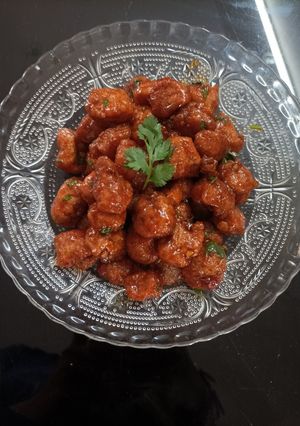A picture of Soya chilli 🌶.