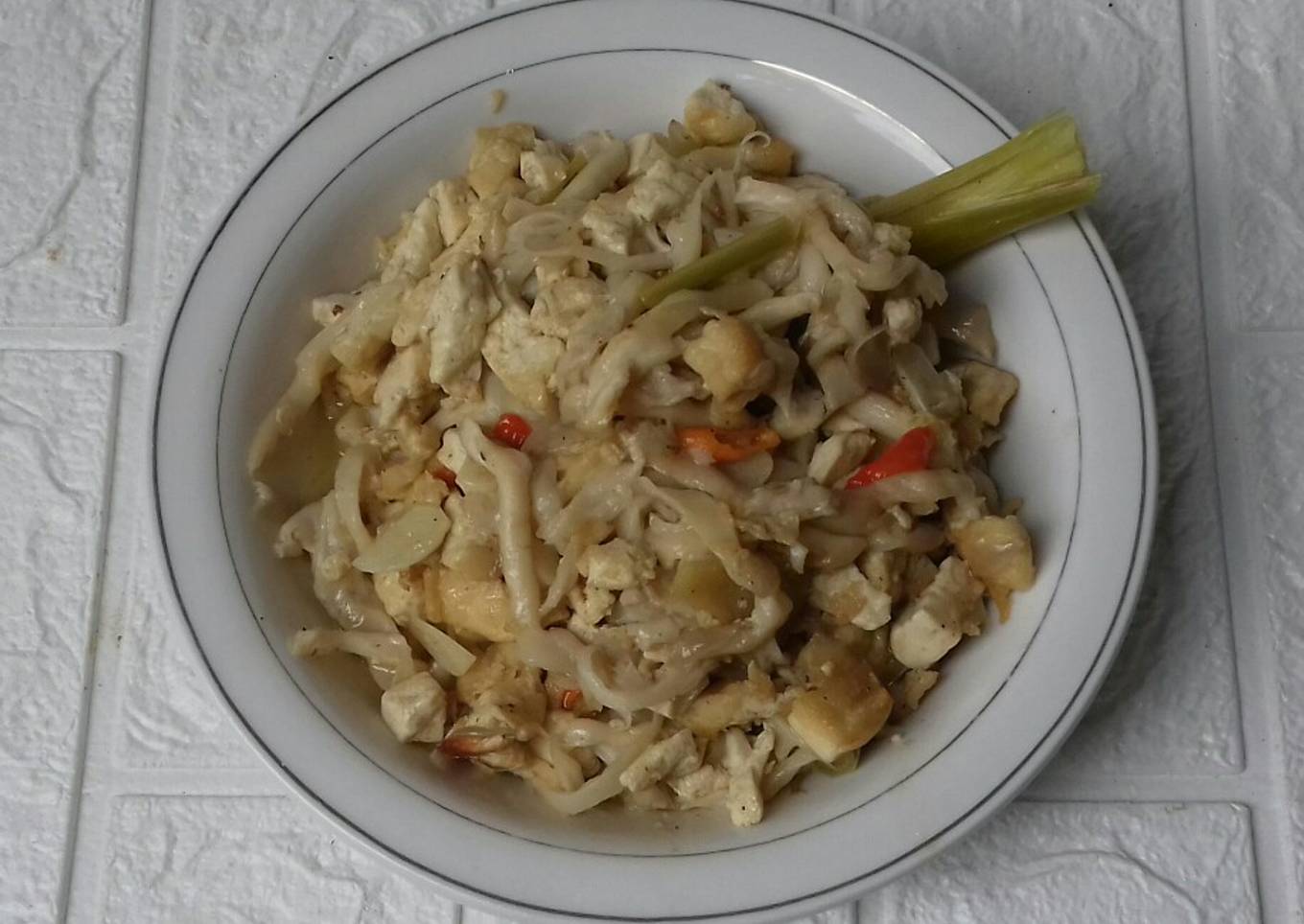 Tumis Tahu Jamur Tiram