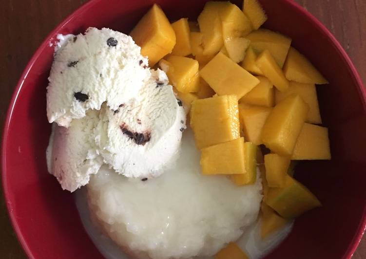 Resep Ketan mangga yang Bikin Ngiler