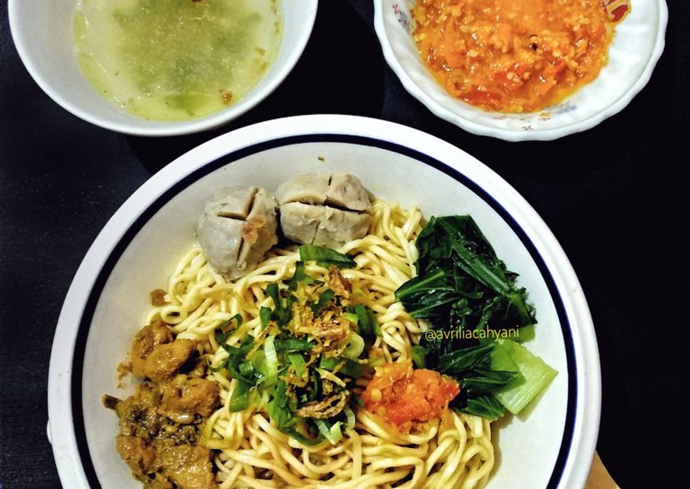 Homemade Mie Ayam Bakso