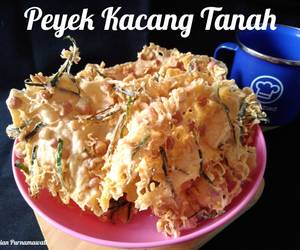 Resep mudah Peyek Kacang Tanah Enak Sempurna