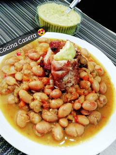 Una foto de Frijoles frescos (no secos) al estilo Cocina Casera