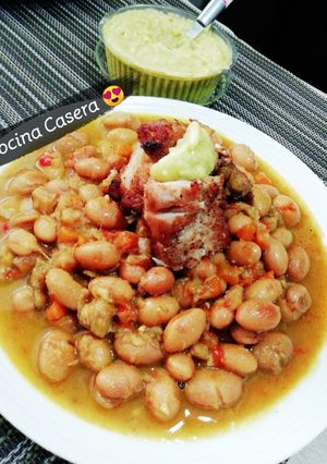 Una foto de Frijoles frescos (no secos) al estilo Cocina Casera