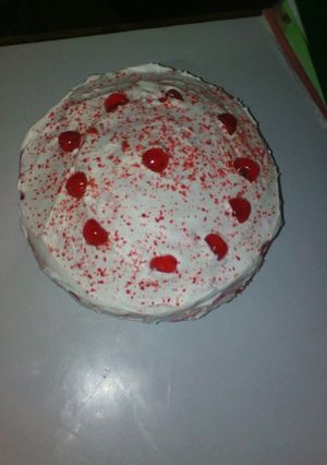 A picture of Red velvet cake.