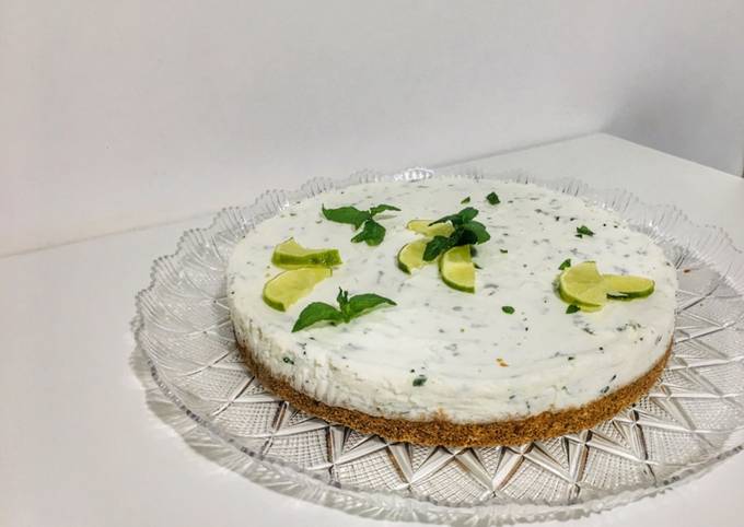 Mojito cheesecake