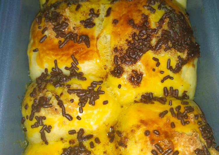 Anti Ribet, Membuat Roti sobek isi coklat keju Istimewa