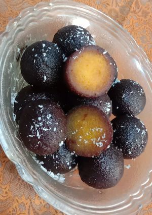 A picture of Instant Kala Jamun.
