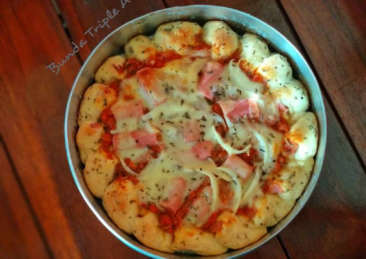 Resep Pizza sosis bitez 🍕, Lezat