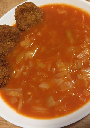 Paradicsomoskáposzta főzelék recept fotója