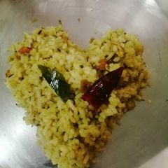 A picture of Coriander and tomato rice.