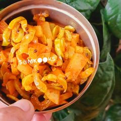 Snake Gourd / Padwal sabji A picture of Snake Gourd / Padwal sabji.