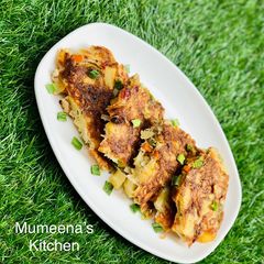 A picture of Potatoes omelette.