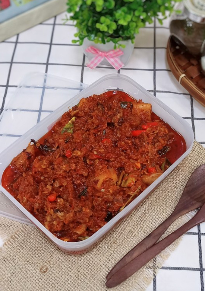 Foto resep Sambal Cumi Ebi (Setok semingguan)