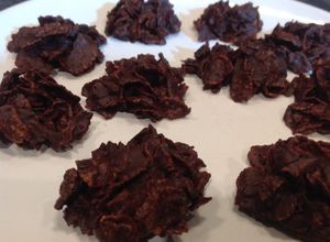 Una foto de Bombones crujientes de Corn Flakes