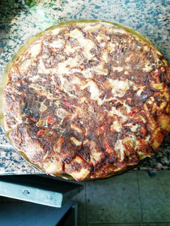 Una foto de Tortilla de papas rústica