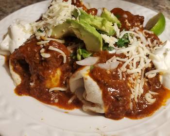 Without Fail Prepare Recipe Brads reverse chili Colorado burritos Delicious