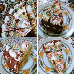 كيكة الفانيليا لعمل التورته 🎂🍰-レシピのメイン写真