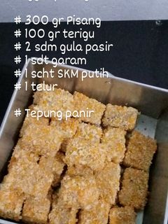 Foto resep Nugget pisang simple