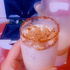 A picture of Chocolate milk shake.