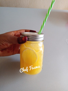 A picture of Orange-lemon detox juice.