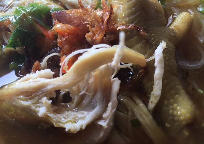 Soto Ceker Ayam Sederhana