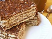 Una foto de turrón quaker con cacao