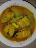 মজাদার পাঙাশ মাছের তরকারি আলু ও পেপে দিয়ে