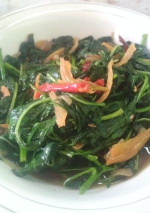 Foto resep Tumis daun leunca / lumay