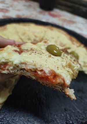 Una foto de Prepizza sin tacc y vegana de trigo sarraceno