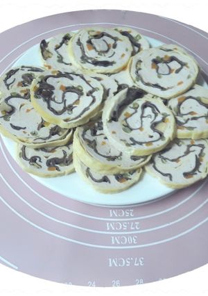 Hình của món Giò hoa váng đậu.