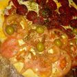 Pizza casera!! Con los ingredientes que nos sobra en la heladera