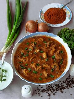 Szerb báránykapama recept fotója