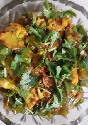 A picture of Gobhi shimla mirch sabzi.