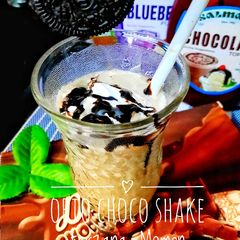 A picture of Oreo Choco shake.